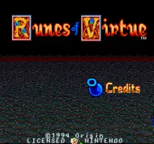 Image n° 3 - screenshots  : Ultima - Runes of Virtue II (Beta)